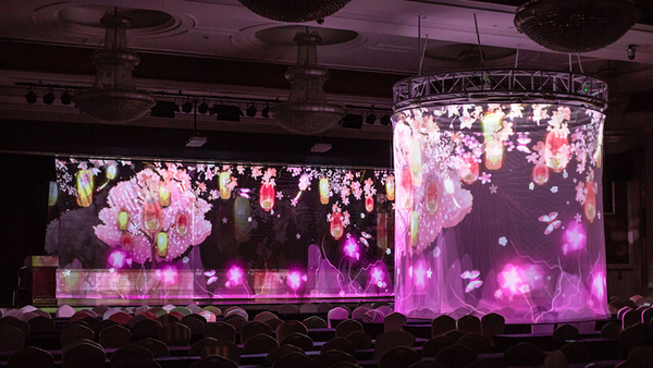 纱幕全息投影展示效果对舞台的影响
